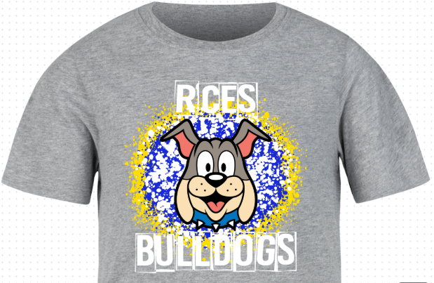RCES Bulldogs "Champ" Paint Splatter Tee 4