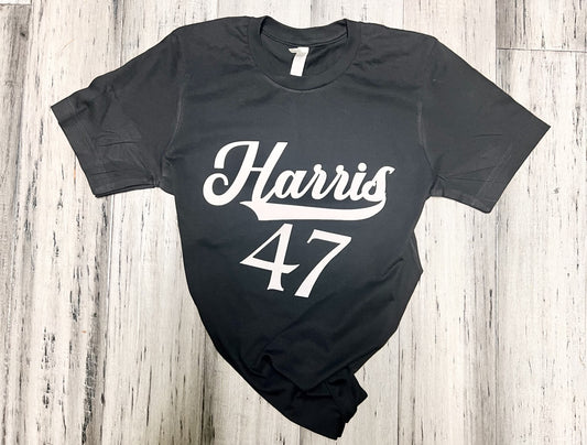 Harris "47" Black TShirt