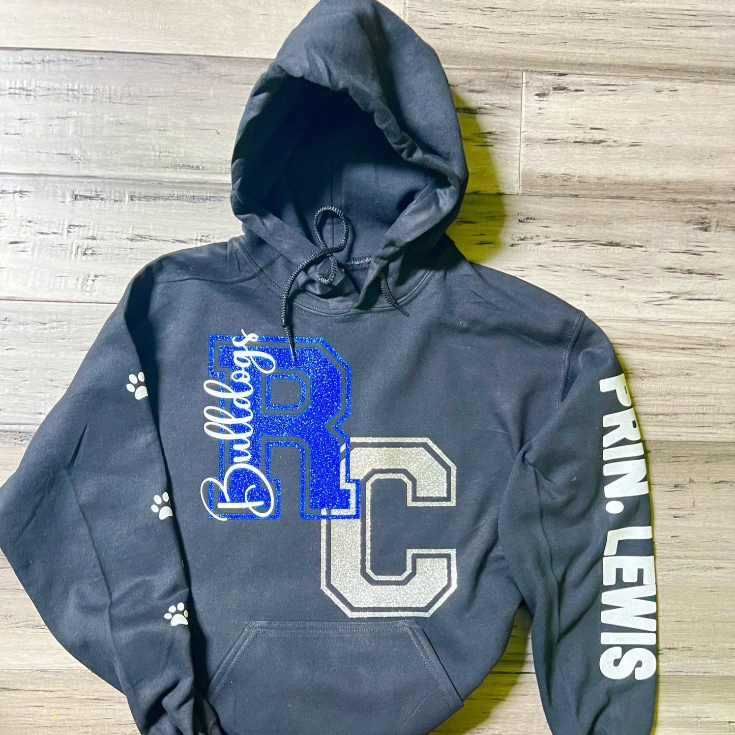 BLK RC Collegiate Hoodie