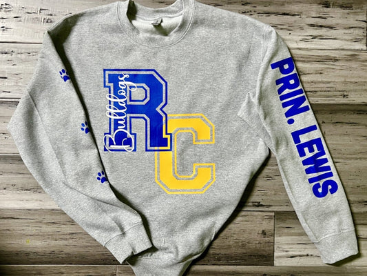 Sport Gray RC Collegiate Sweatshirt