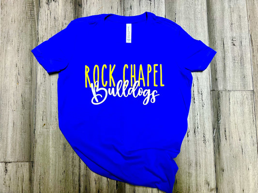 ROYAL BLUE RC Bulldogs Tee